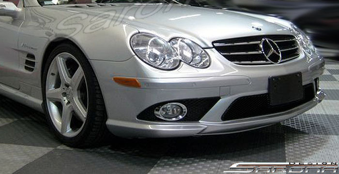 Custom Mercedes SL Front Bumper  Convertible (2003 - 2008) - $690.00 (Part #MB-027-FB)
